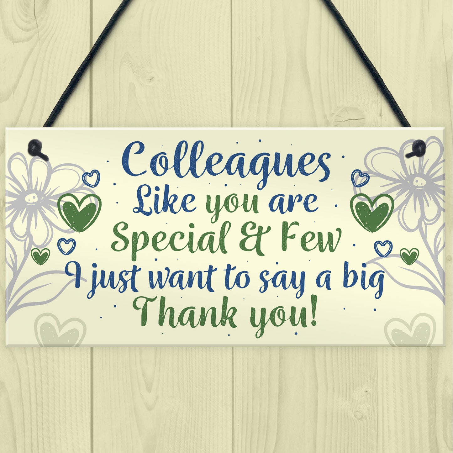 Special And Few Colleagues Plaque FRIEND Thank You Colleague