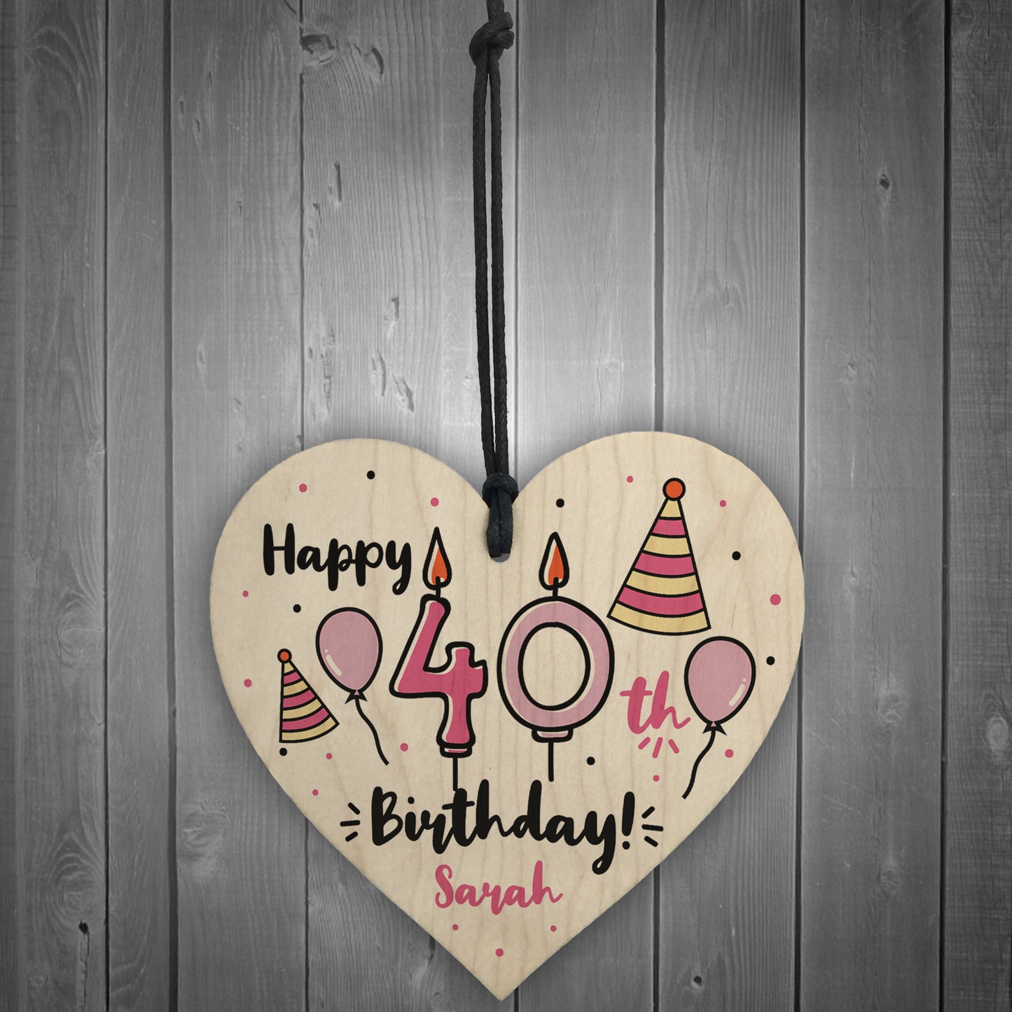 40th Birthday Gift For Sister Mum Best Friend Personalised