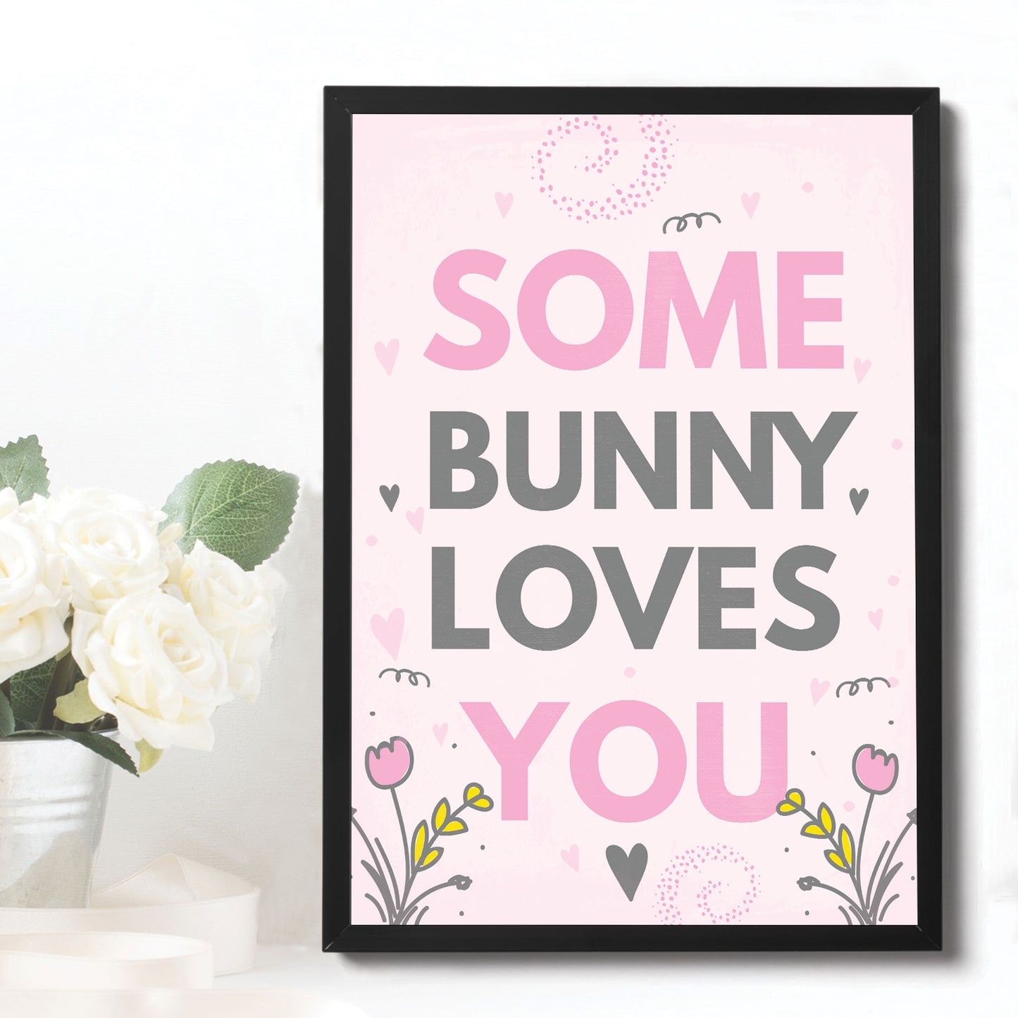 Girls Bedroom Decor Nursery Quote Print Framed Girls Bedroom
