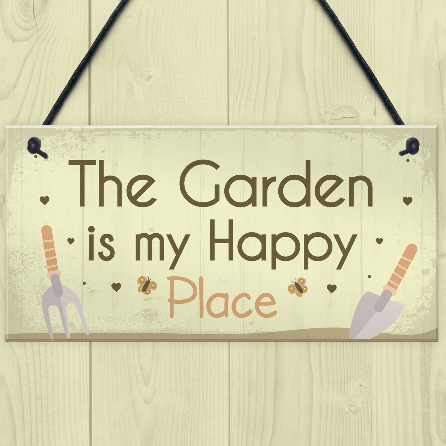 Novelty Garden Sign Gift For Gardeners Mum Nan Home Decor
