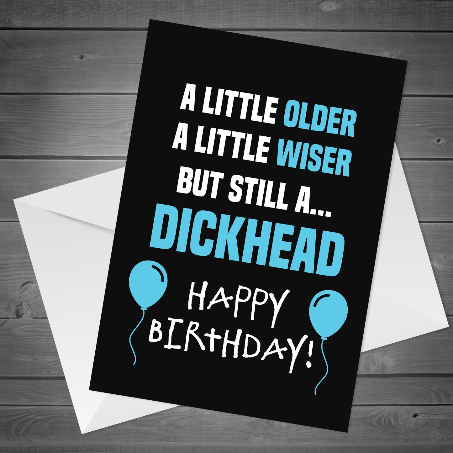 Funny Rude Birthday Card For Him Novelty Birthday Card For Dad