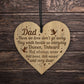 Dad Memorial Engraved Hanging Plaque In Loving Memory Sign