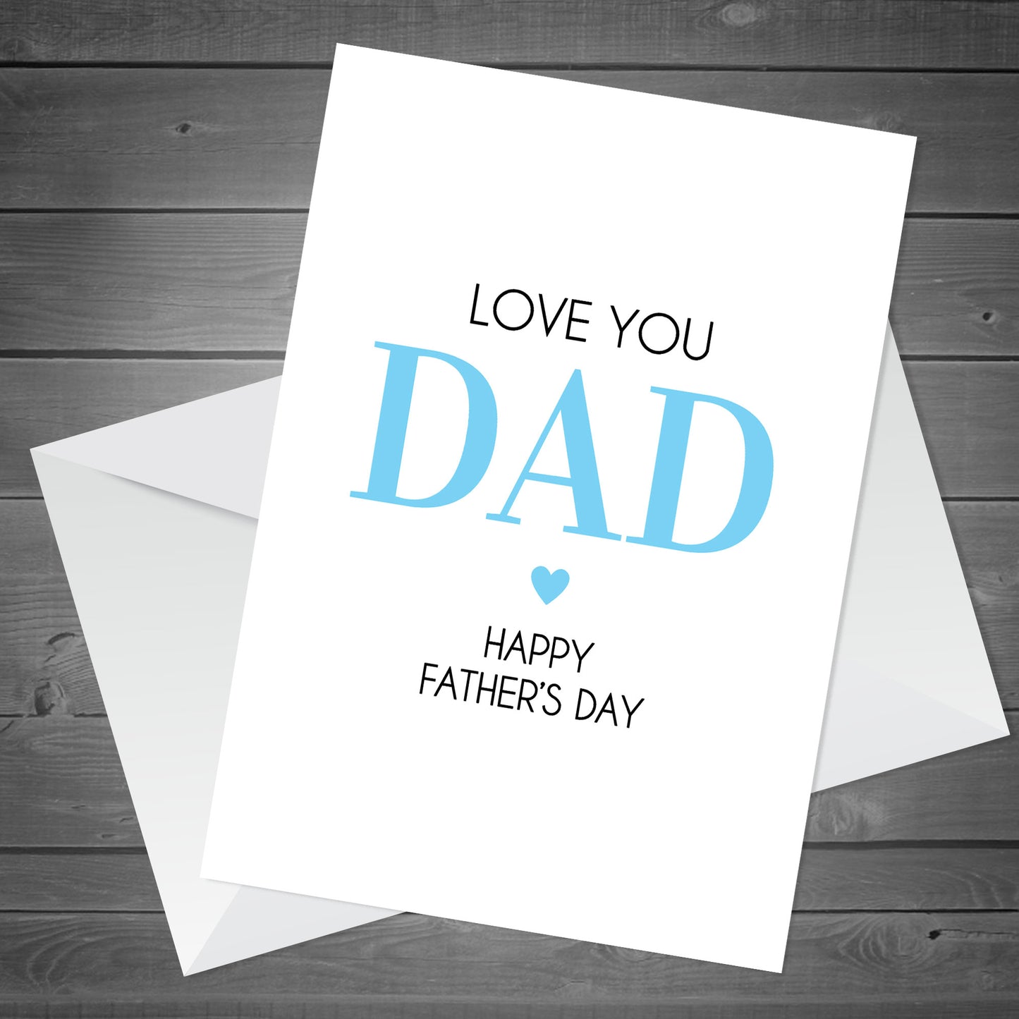 Fathers Day Cards For Dad Love You Dad Card From Daughter Son