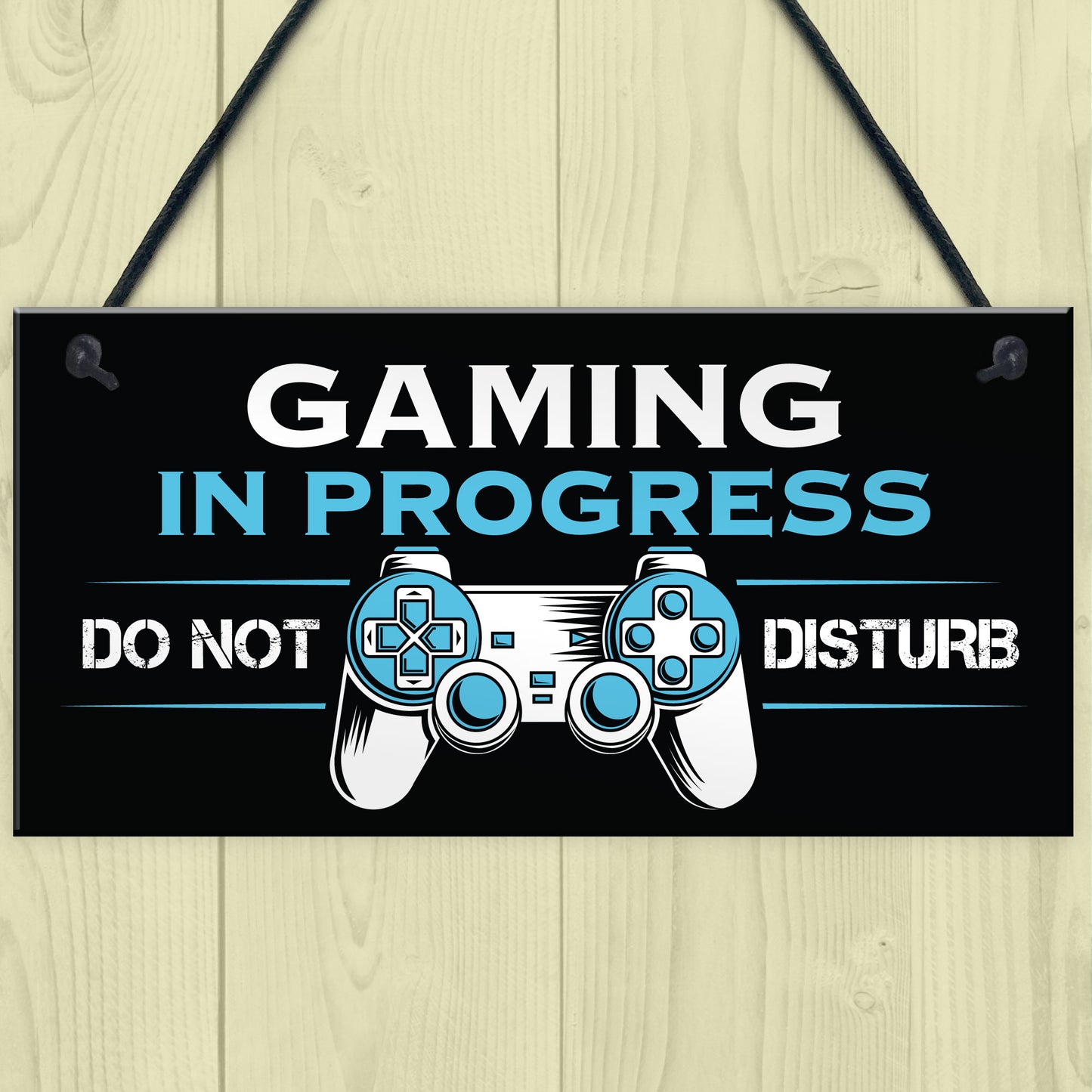 Gaming In Progress Gamer Gift Gaming Sign For Boys Bedroom