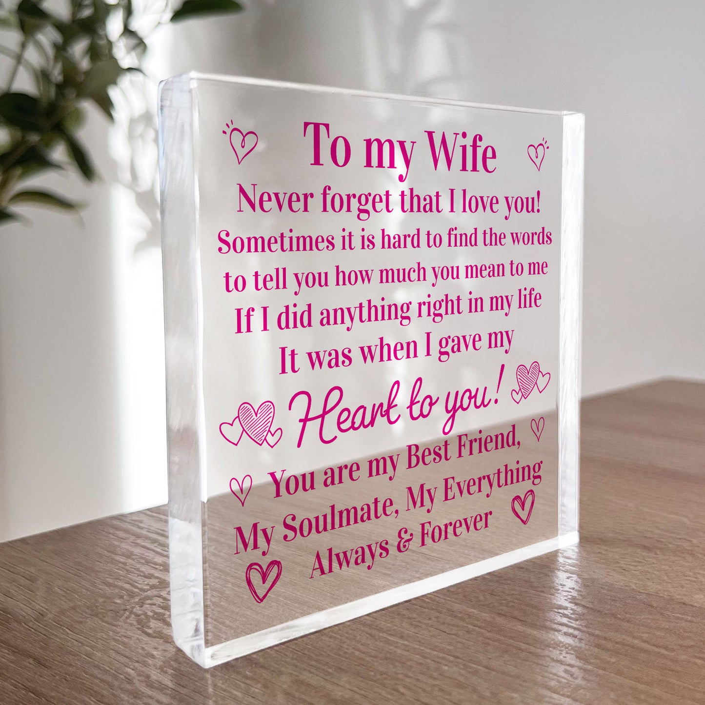 Wife Gifts From Husband Valentines Day Anniversary Gifts