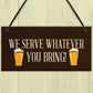 Novelty Home Bar Pub Shed Sign Funny Landlord Beer Garden