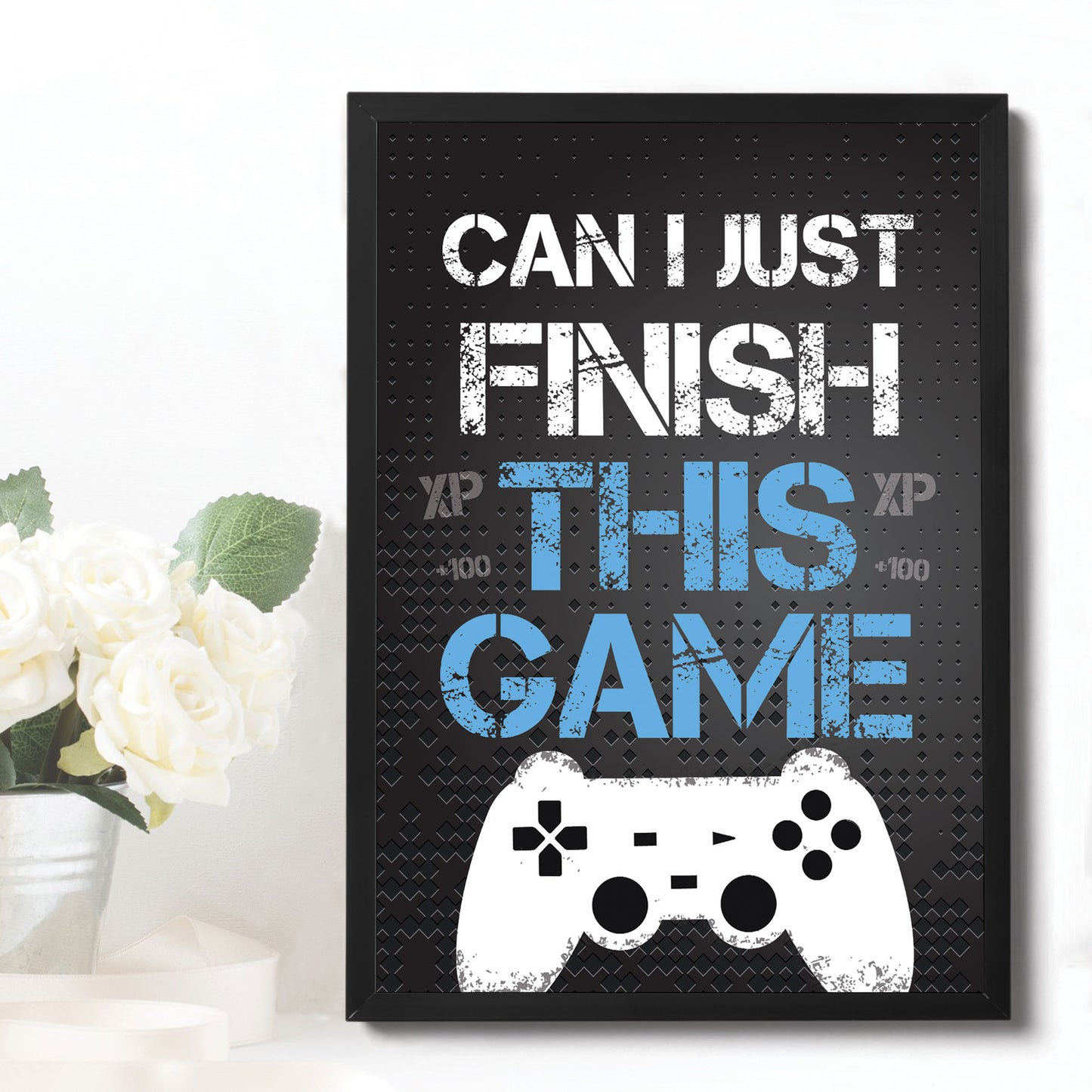 Gaming Sign For Boys Bedroom Art Gamer Gift For Playstation Fan