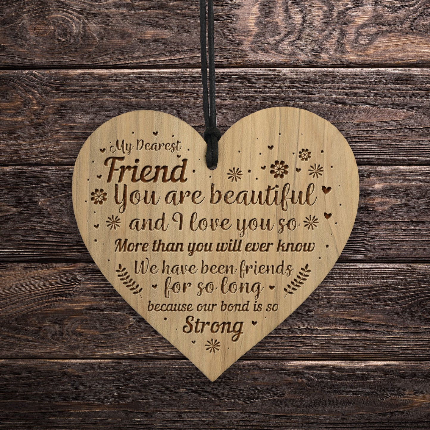 Best Friend Gifts Inspirational Sign FRIENDSHIP Sign Poem