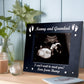 Gift For Nanny And Grandad Wood Photo Frame Gift From Bump Baby