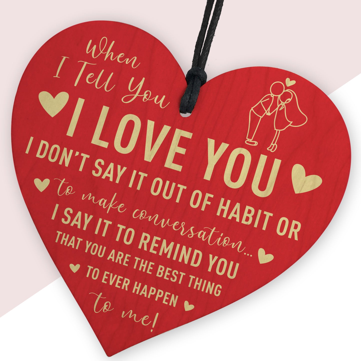 Valentines Day Gift For Him Her I LOVE YOU Gift For Anniversary