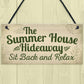 Garden Sign The Summer House Novelty Plaque Garden Shed Sign