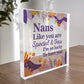 Nan Gifts NAN PLAQUE Birthday Christmas Gift For Nan Nanny
