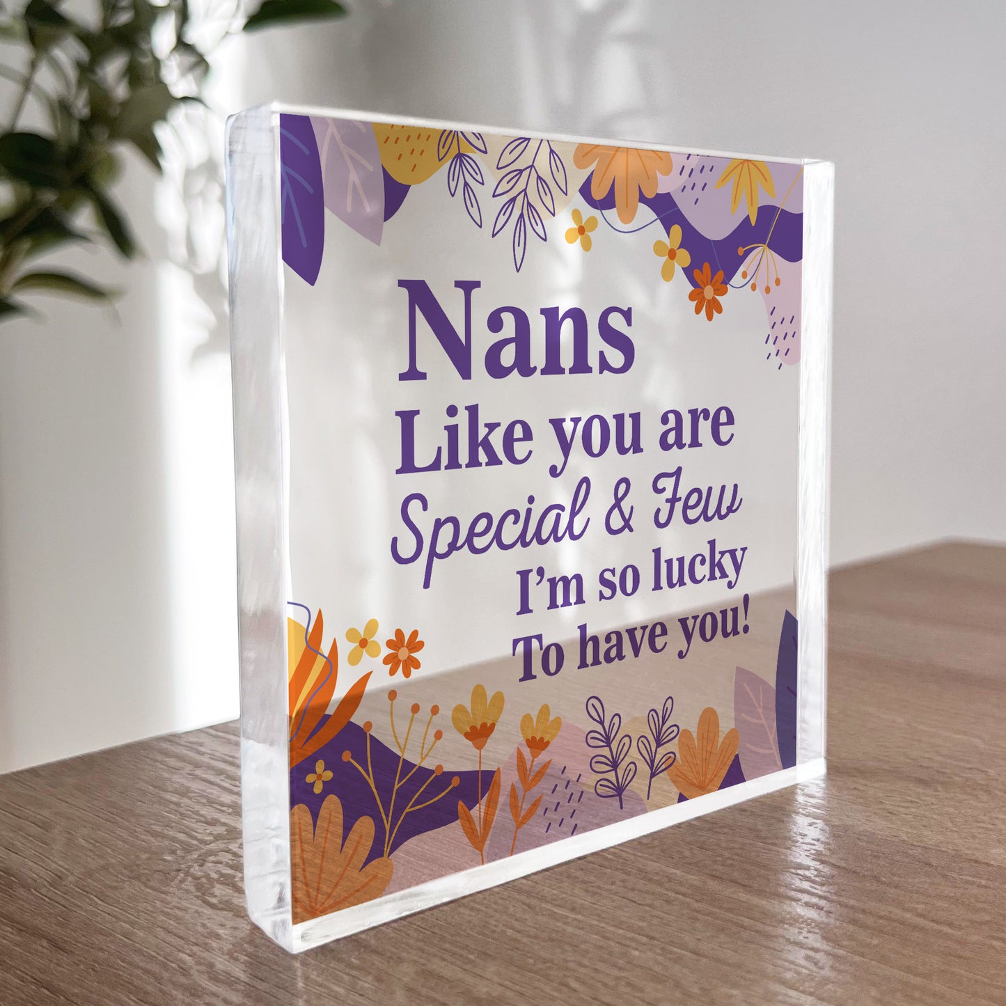 Nan Gifts NAN PLAQUE Birthday Christmas Gift For Nan Nanny