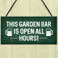 Novelty Home Bar Garden Summerhouse Shed Man Cave Sign Alcohol