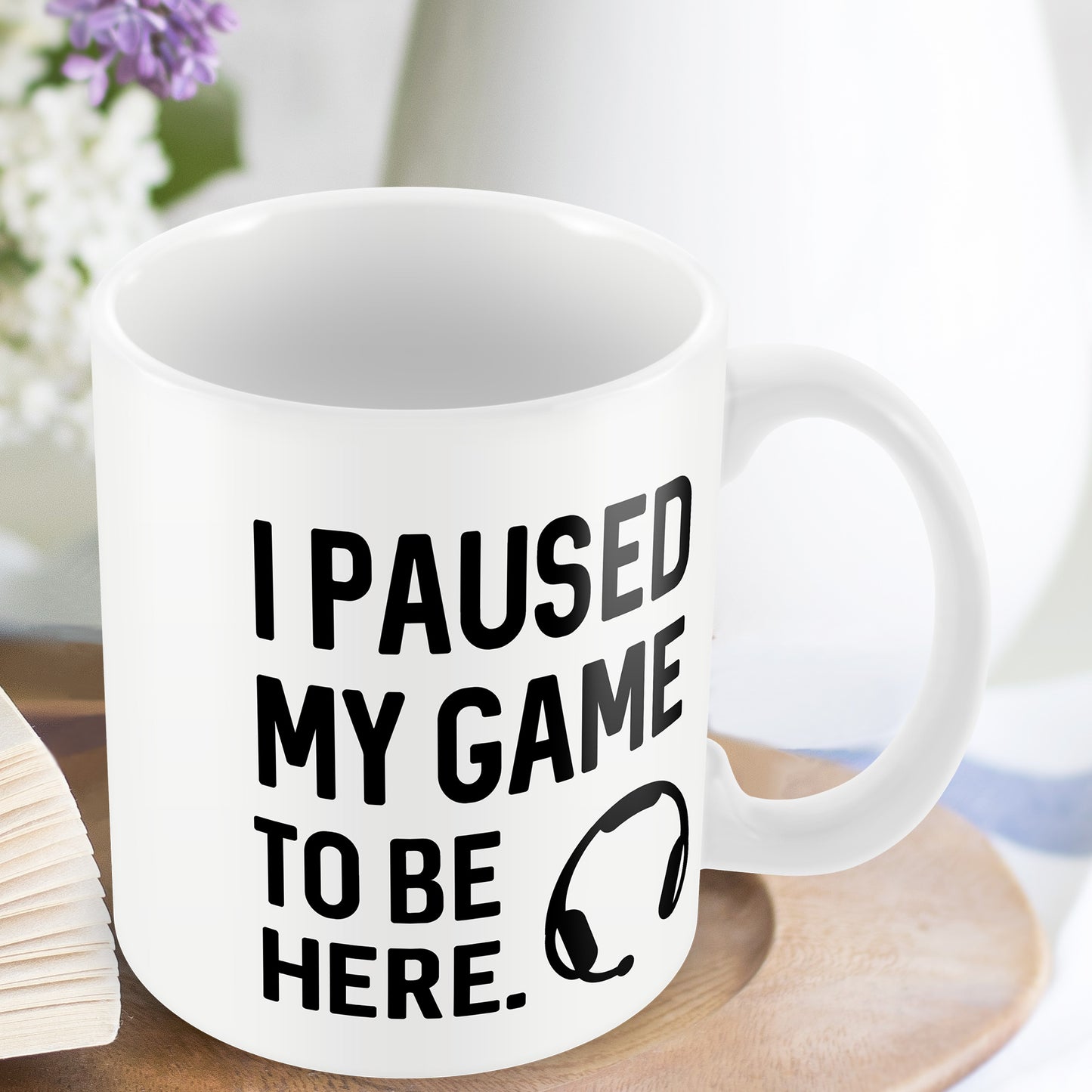 Paused My Game To Be Here Funny Gamer Gift For Christmas Gift