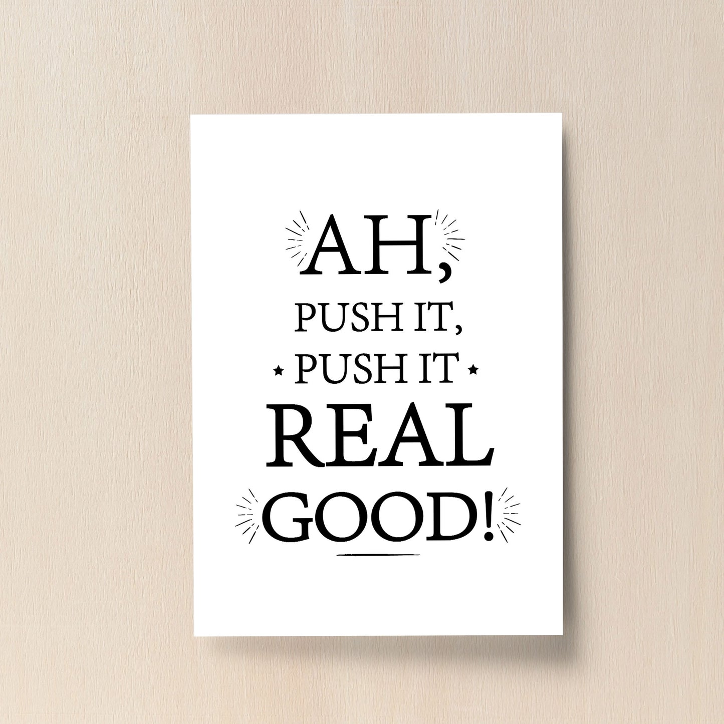 Funny Bathroom Quote Print Novelty Bathroom Toilet Loo Sign Gift