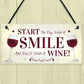 Funny Wine Gift Kitchen Bar Plaque Wine Lover Gift Alcohol Gift