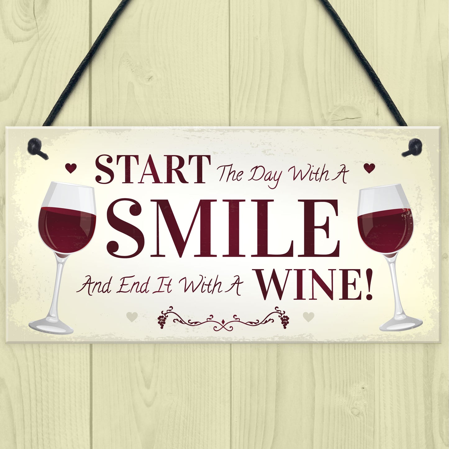 Funny Wine Gift Kitchen Bar Plaque Wine Lover Gift Alcohol Gift