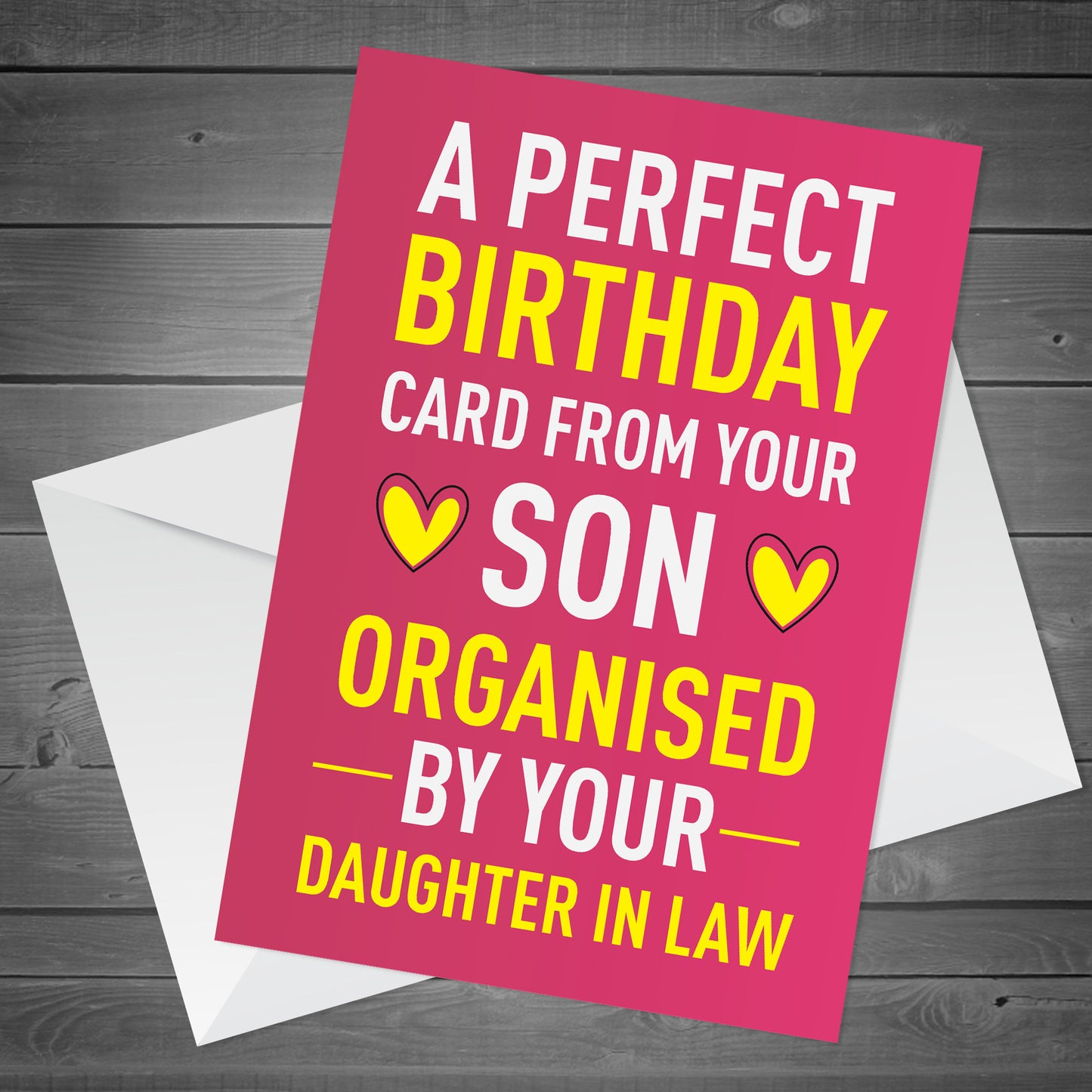 Funny Birthday Card From Son Bought By Daughter In Law Hilarious