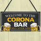Novelty CORONA BAR Sign Open After 10 Home Bar Pub Sign