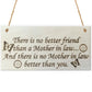Best Mother In Law Hanging Wooden Plaque Friendship Gift Sign