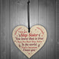 Step Sister Plaque Wood Heart Sign Step Sister Birthday Presents
