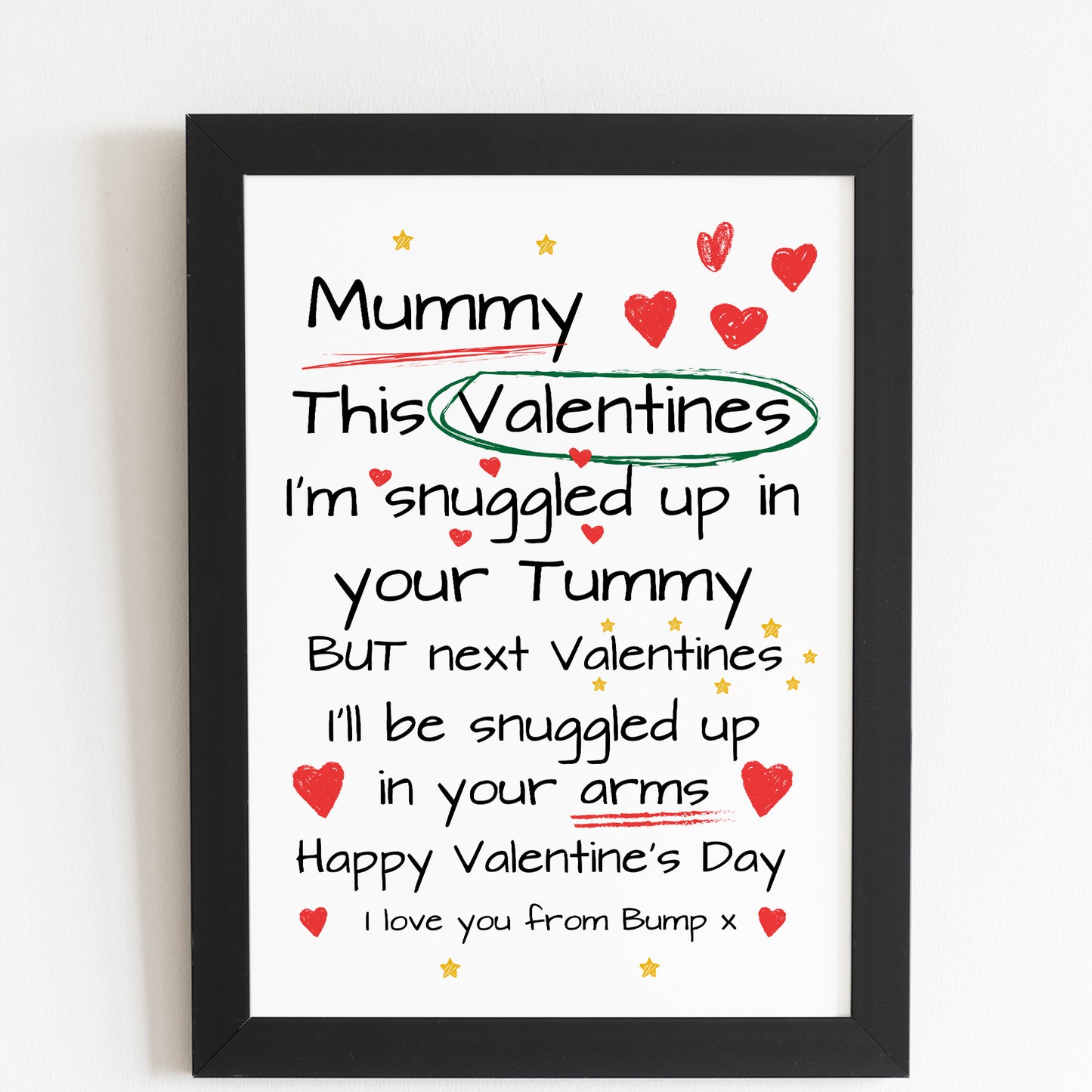 Mummy To Be Gifts For Valentines Day Gift From Bump Gift For Mum