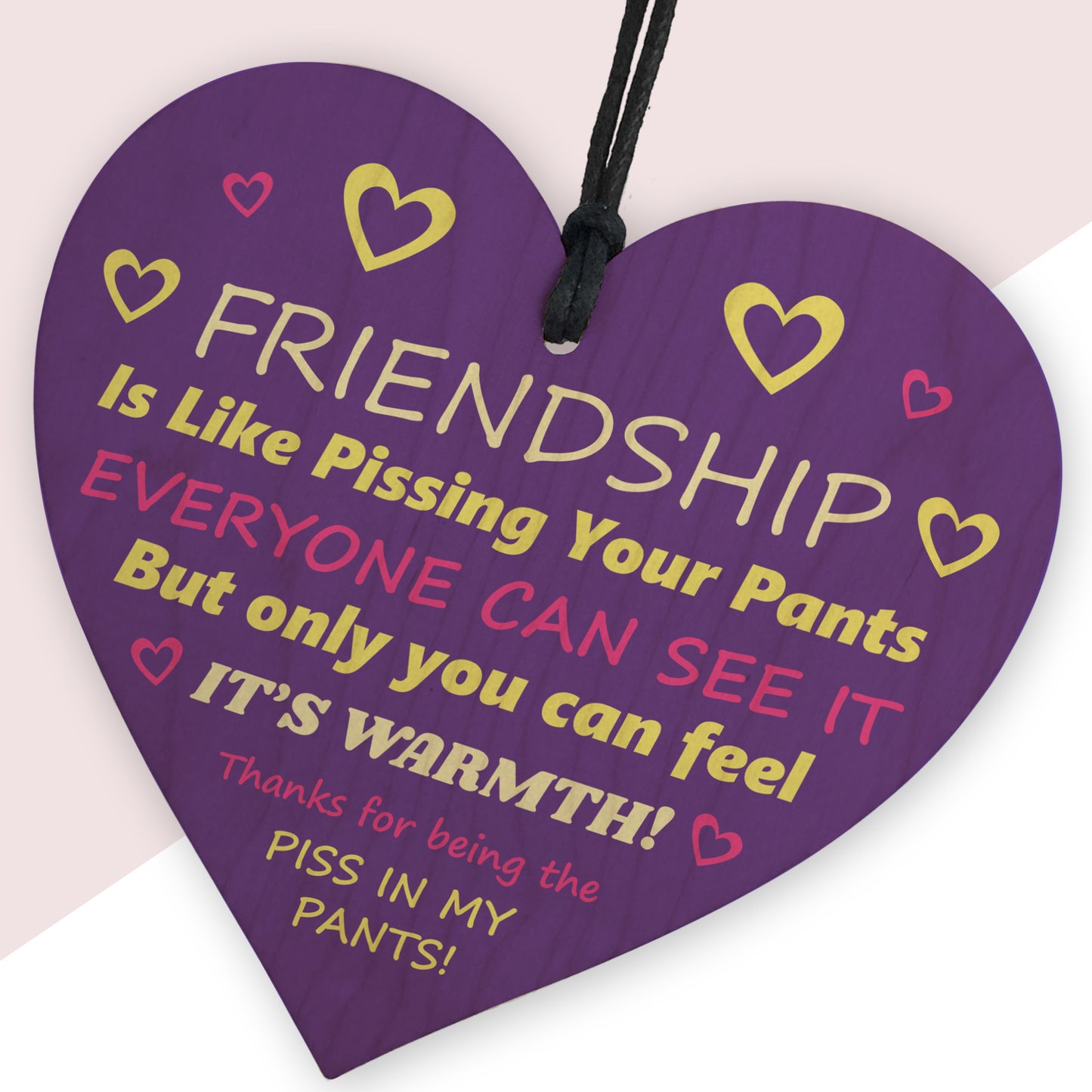 Best Friend Plaque Friendship Gifts For Her Wooden Heart