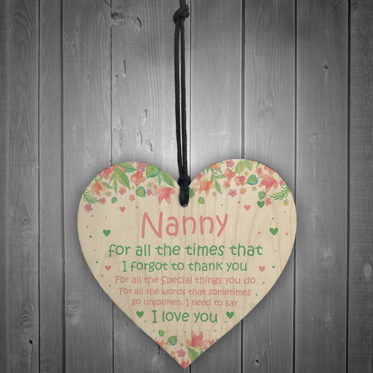 Personalised Gift For Nan Nanny Nana Birthday Christmas Gift