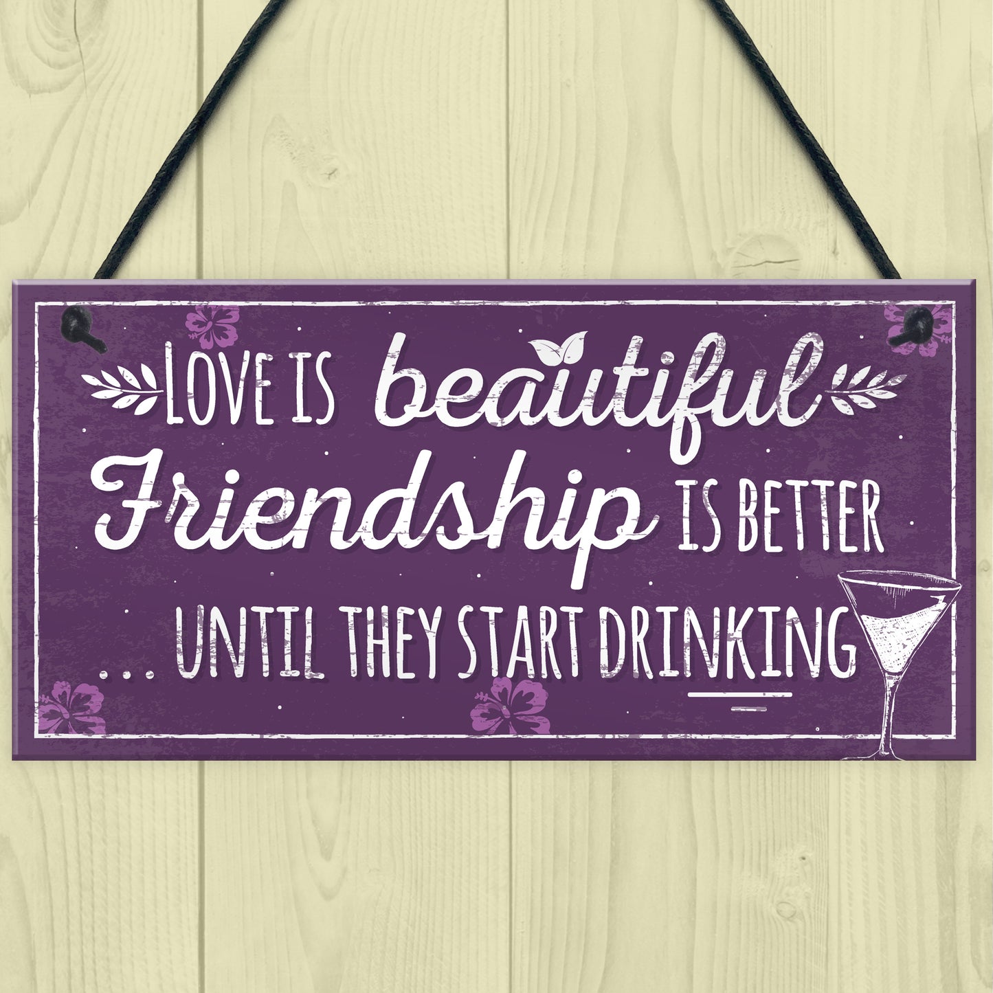 Best Friend Plaque Friendship Sign Thank You Birthday Gift