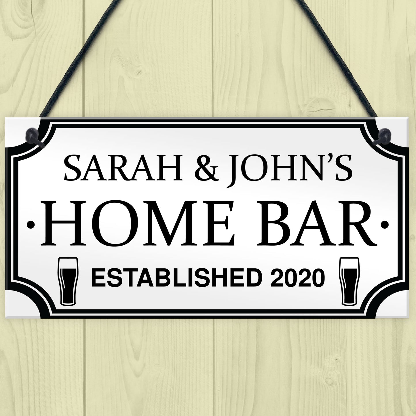 Personalised Bar Signs And Plaques Home Bar Sign Novelty Gifts