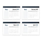 2024 Spiral Bound Desktop Calendar, Flipbook Calendar For Office