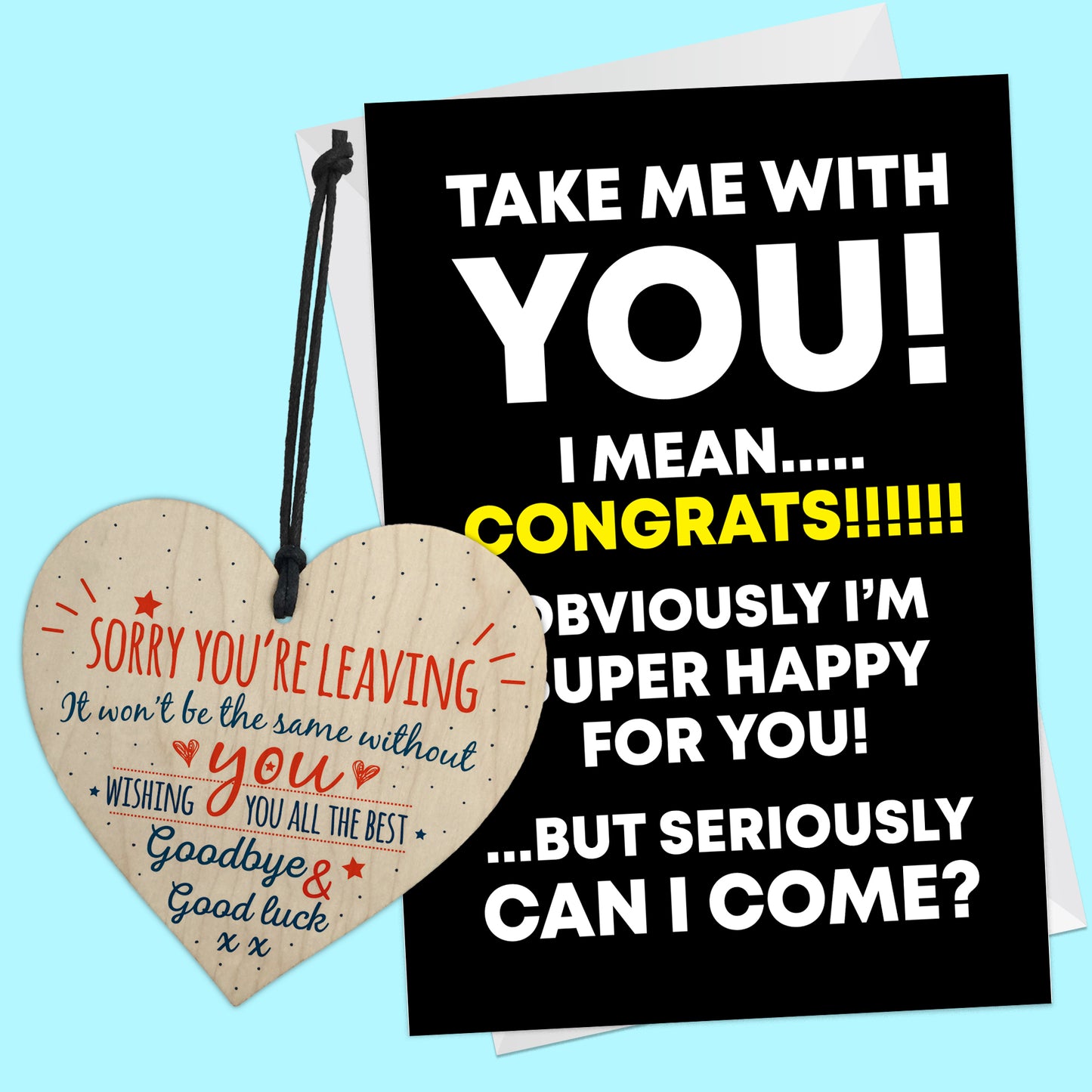 Funny Leaving Cards for New Job Farewell Coworker Colleague