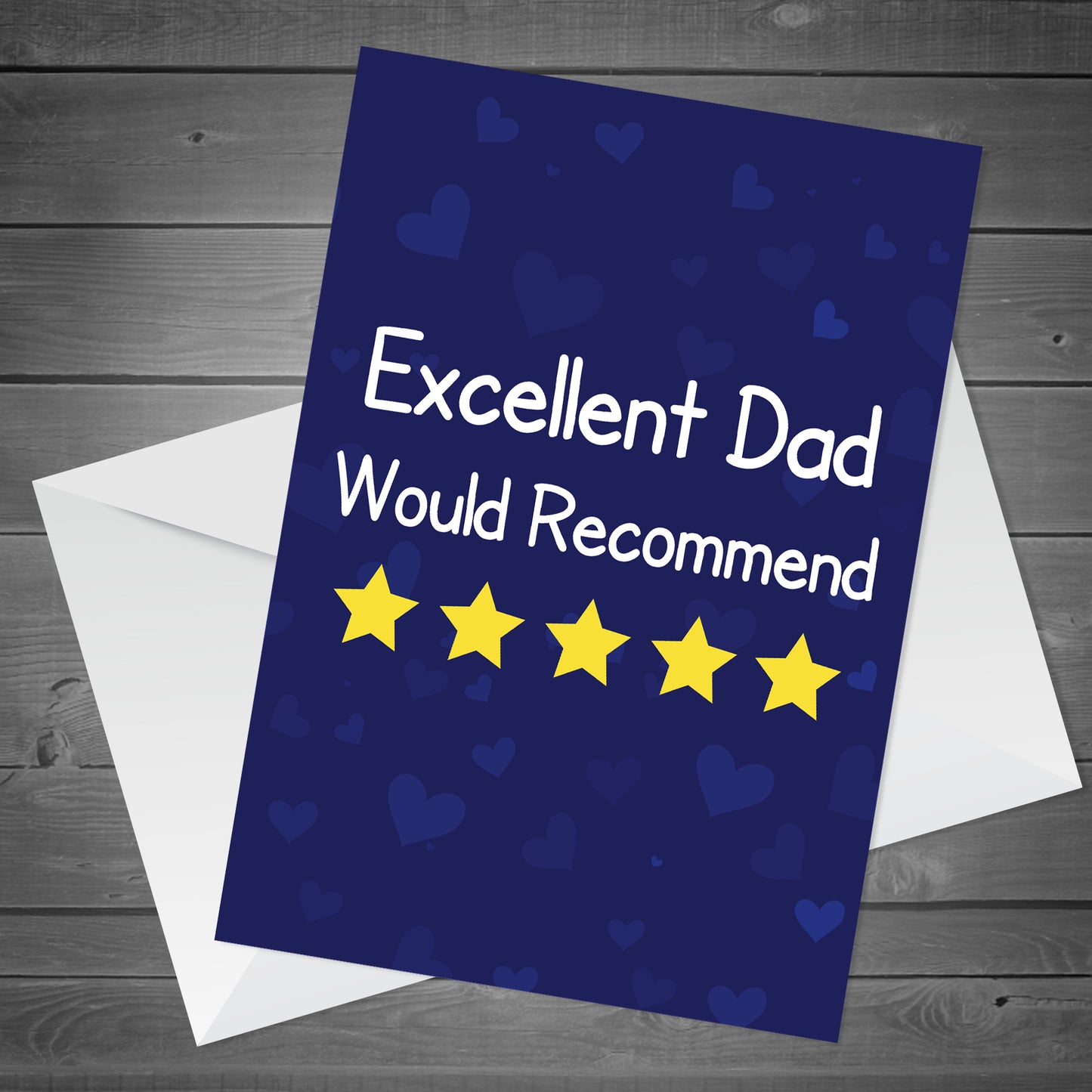 Funny Dad Card For Fathers Day Birthday Would Recommend Card
