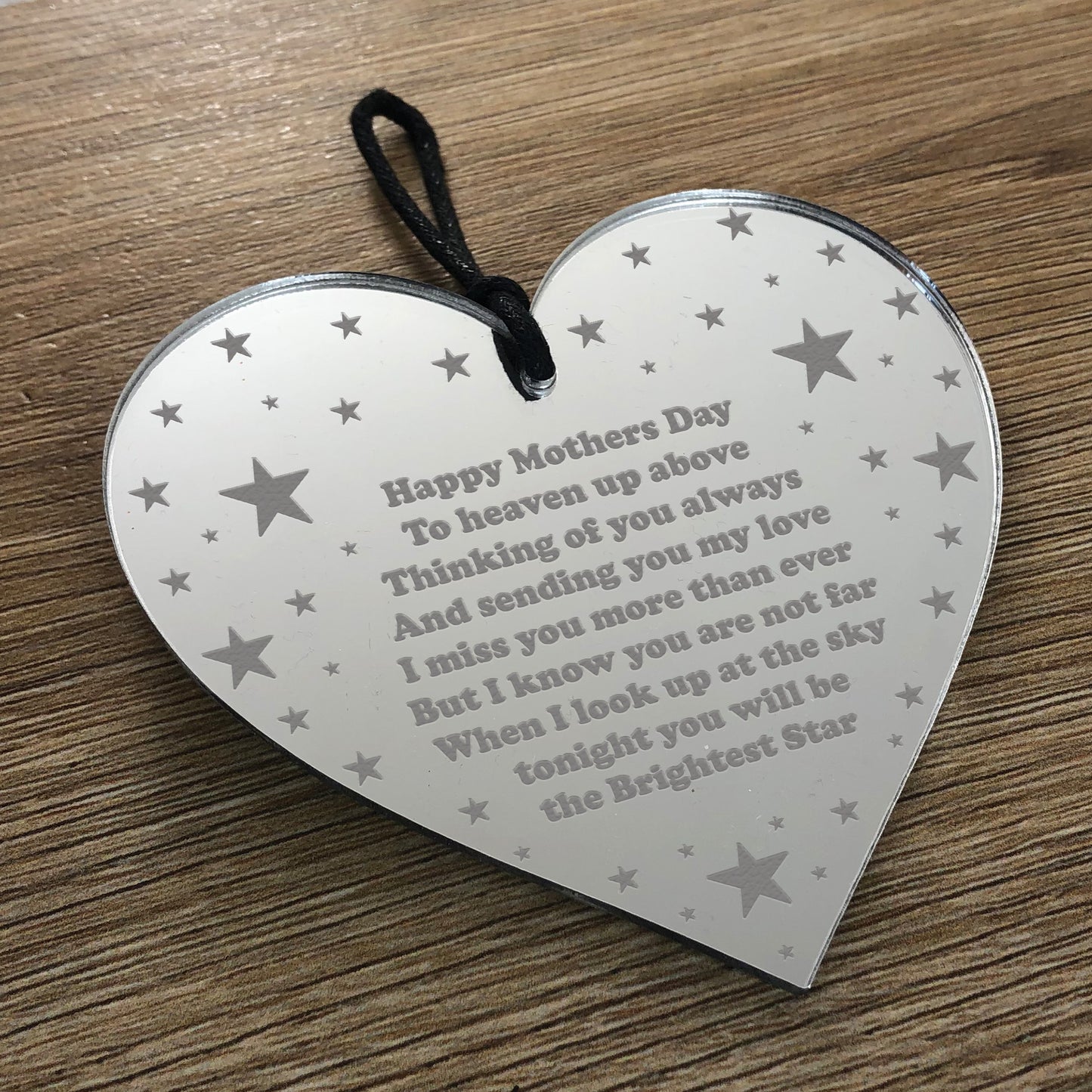 Personalised Mothers Day Memorial Plaque Gift In Memory Of Mum