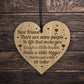 Best Friend Gift Idea Engraved Heart Friendship Sign Birthday