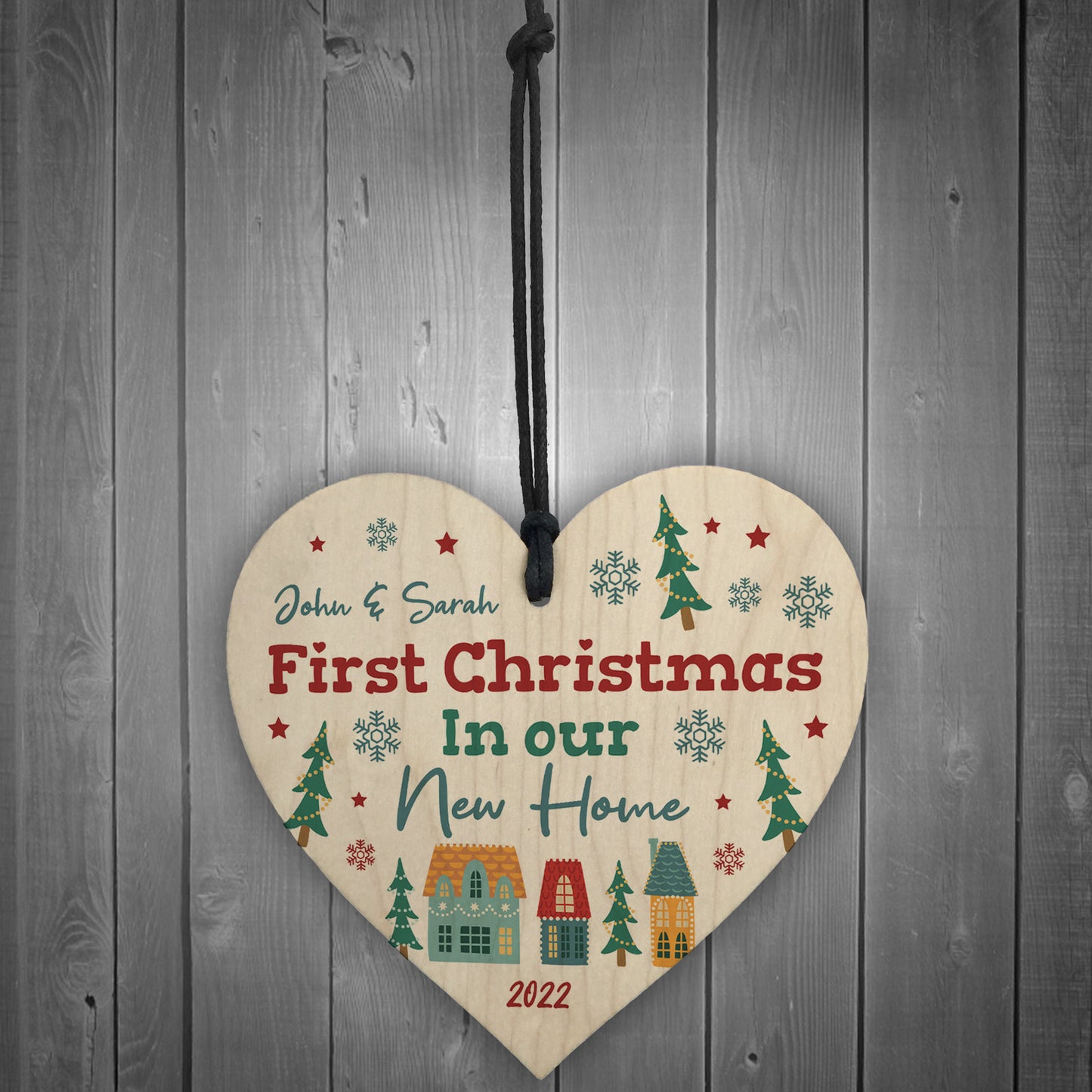 PERSONALISED First Christmas In Our New Home Bauble Gifts