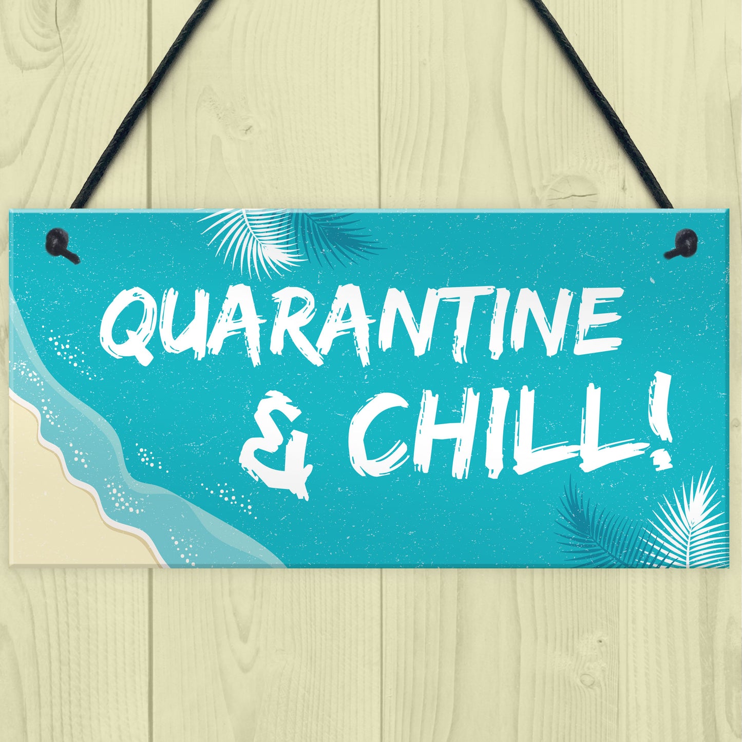 Quarantine Sign Hanging Sign Man Cave Bar Sign Home Decor Funny