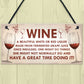 Funny Kitchen Humorous Wall Plaque Vintage Shabby Chic Home Bar
