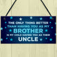 Brother Gifts From Sister Novelty Uncle Gifts From Niece Nephew