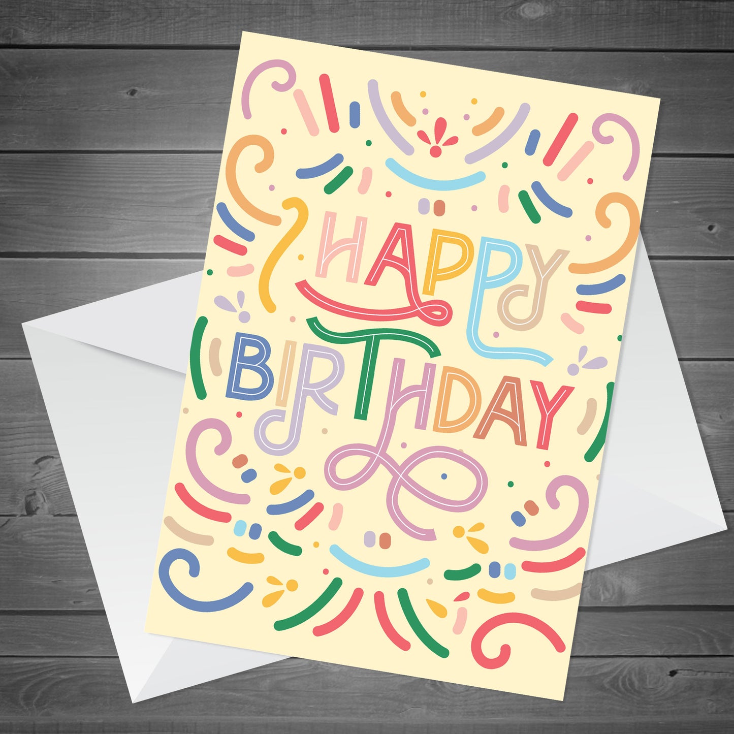 Funny Happy Birthday Card Cute For Him Her Party Celebration