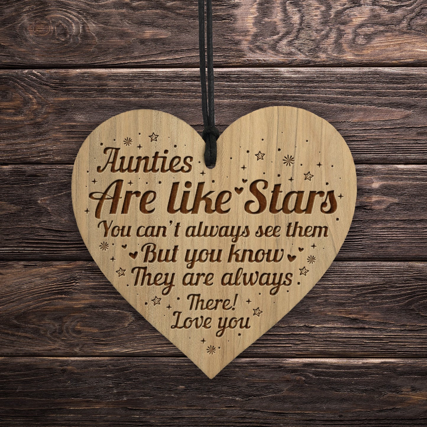 Aunties Like Stars Novelty Auntie Birthday Christmas Gift Idea