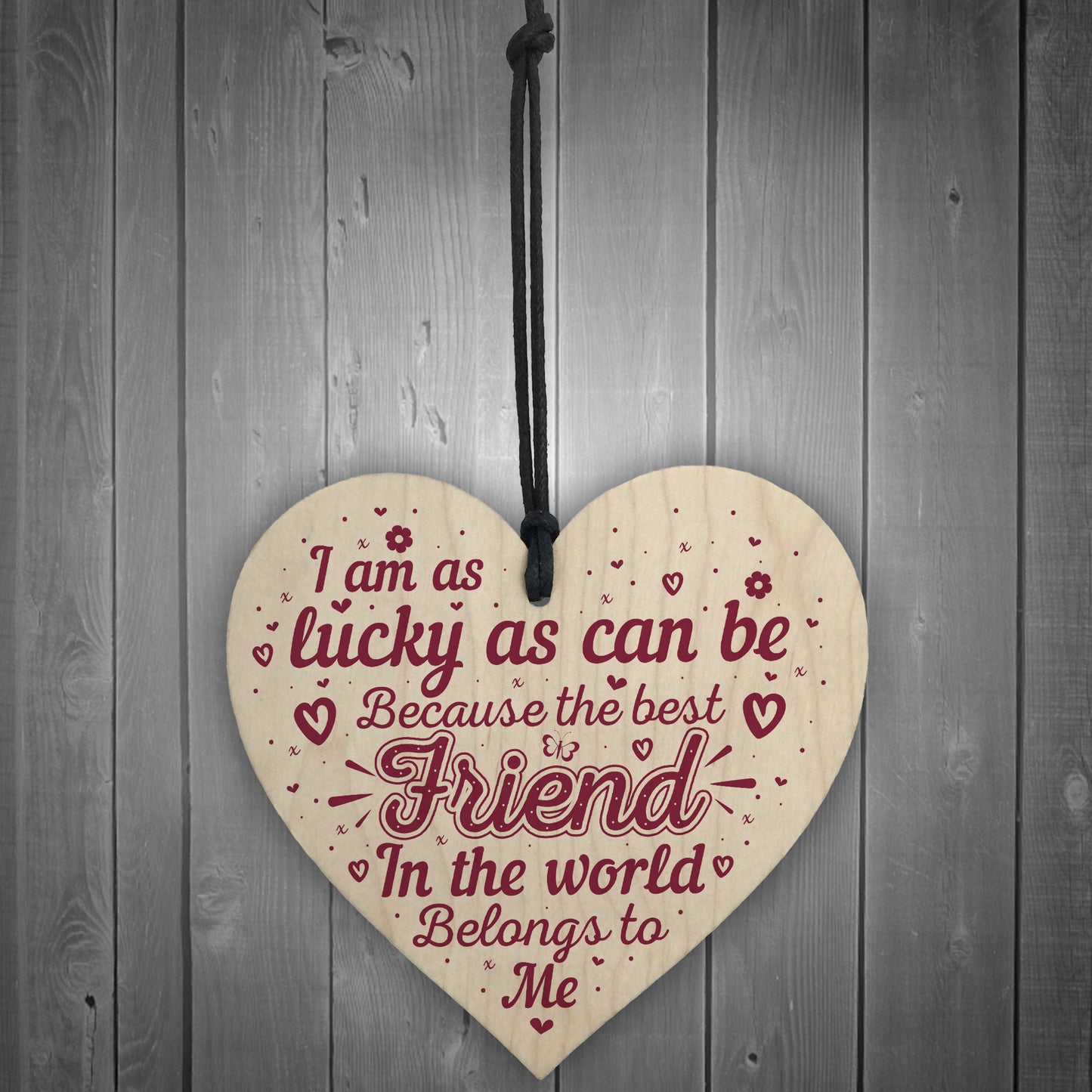 Best Friend Heart Friendship Friend Christmas Birthday Presents
