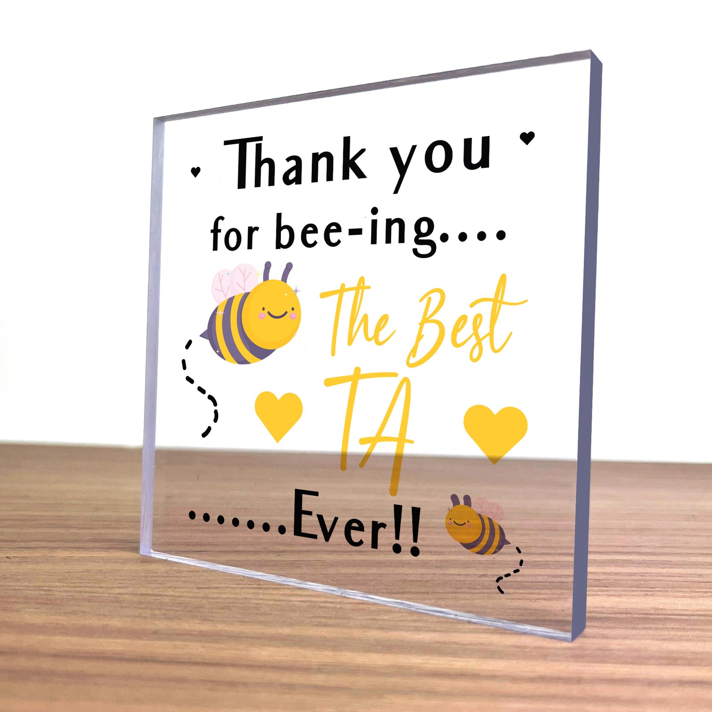 Thank You For Beeing Best TA Assistant Gifts End Of School Term