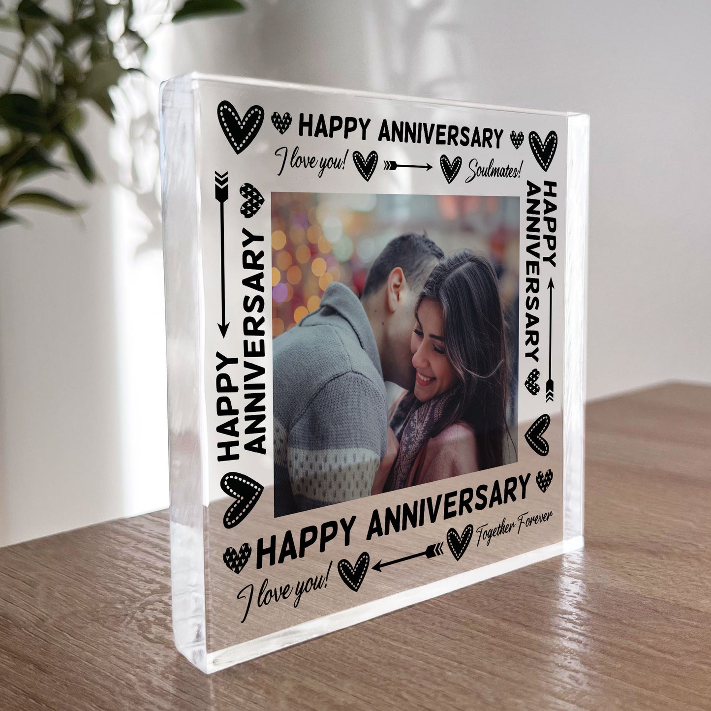 Personalised Anniversary Gifts For Husband Wife 1st 2nd 10th
