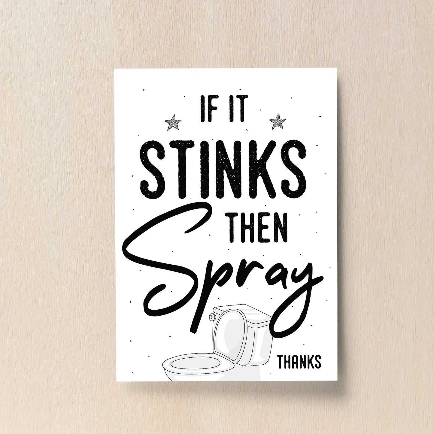 Funny Toilet Sign Loo Sign Toilet Decor Funny Bathroom Print