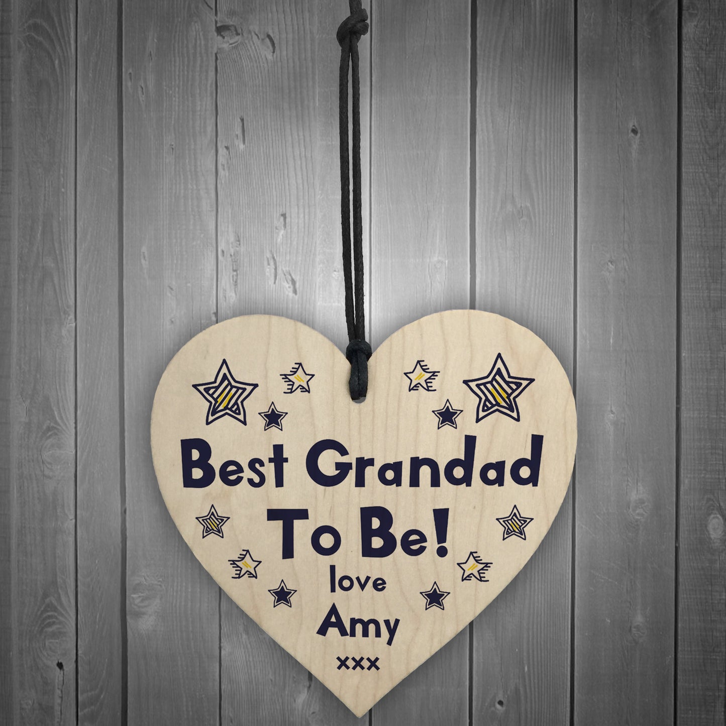 Best Grandad To Be Gift Personalised New Baby Gift Birthday Xmas