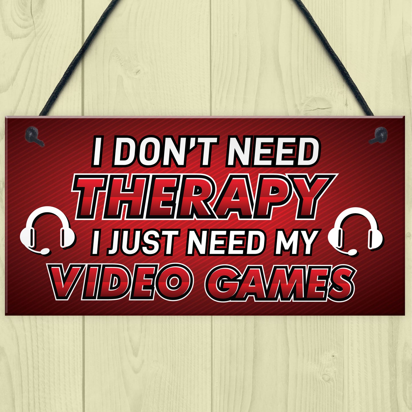 Funny Gaming Sign Neon Effect Hanging Bedroom Sign Gamer Gift