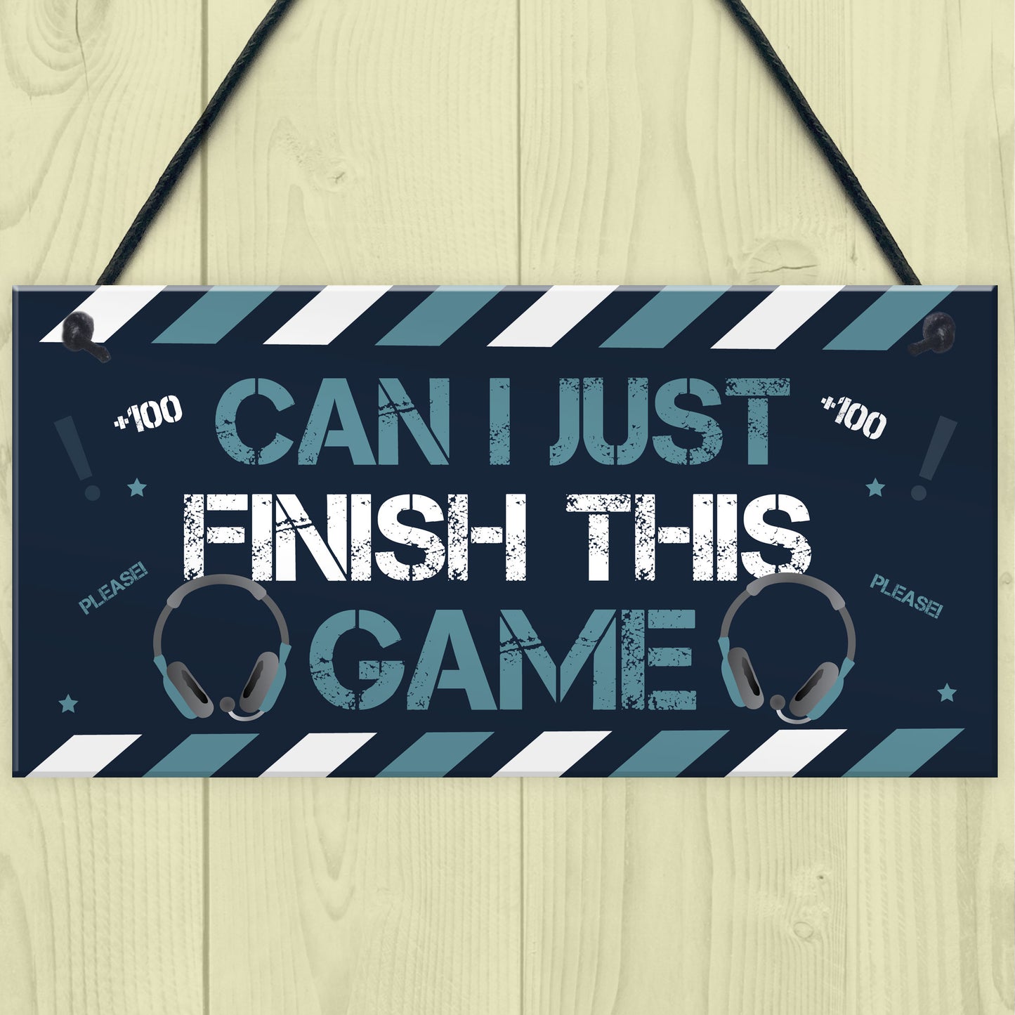 Gamer Christmas Gifts Novelty Gaming Sign For Boys Bedroom Gift
