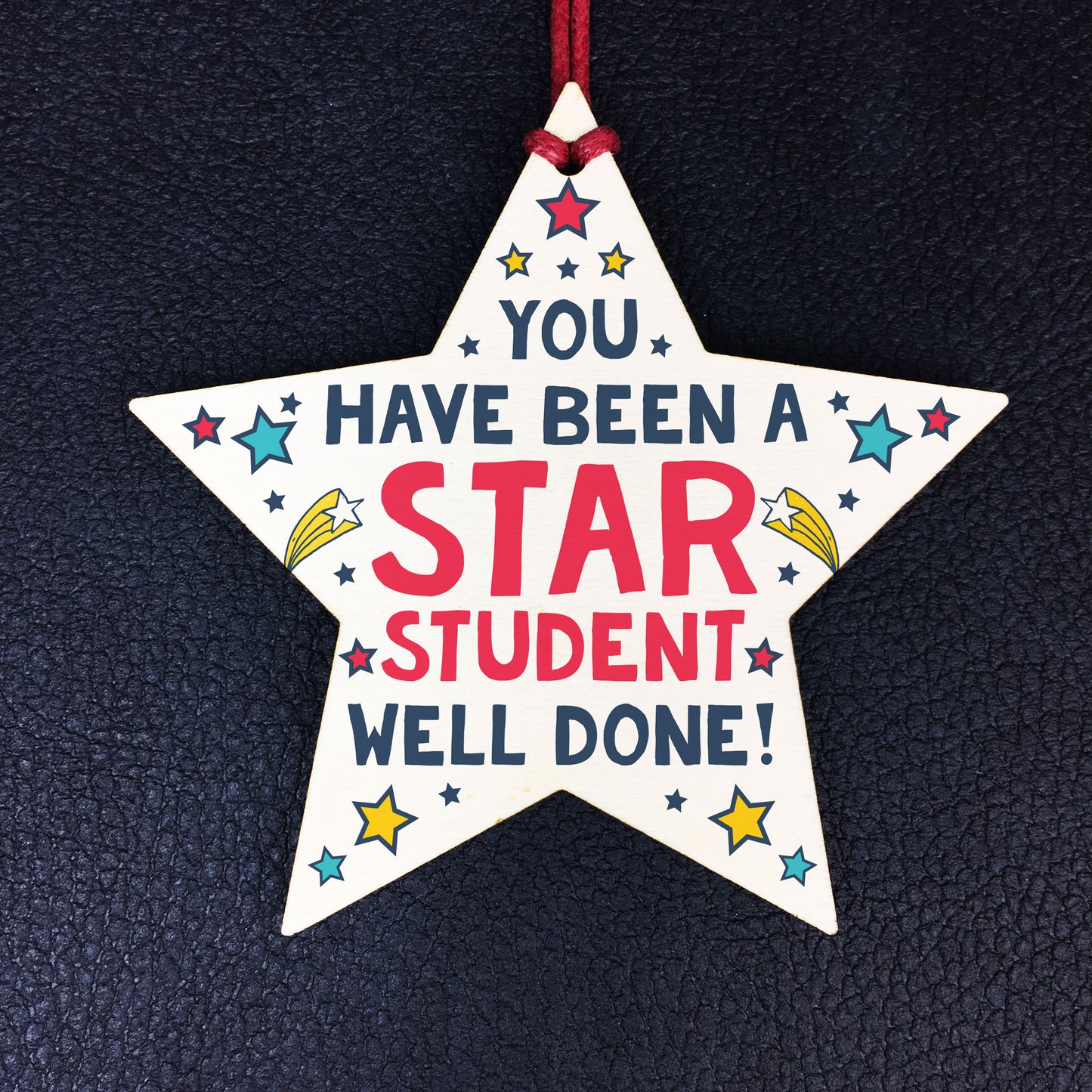 Thankyou Gift From Teacher Wood Star Leaving Nursery School Gift